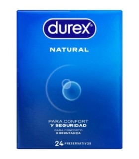 DUREX - PRESERVATIVOS NATURAL 24 UNIDADES