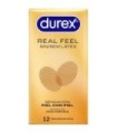 DUREX - PRESERVATIVOS REAL FEEL SIN LÁTEX 12 UNIDADES