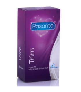 PASANTE - PRESERVATIVOS TRIM MS DELGADO 12 UNIDADES