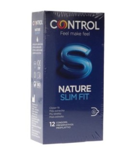 CONTROL - NATURE SLIM FIT 12 UNIDADES