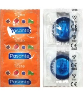 PASANTE - PRESERVATIVO SABOR ARANDANO BOLSA 144 UNIDADES
