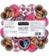 PASANTE - PRESERVATIVO ROJO FORMA CORAZON BOLSA 144 UNIDADES