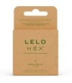 LELO - HEX ORGANIC PRESERVATIVO CAJA 3 UDS
