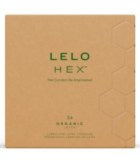 LELO - HEX ORGANIC PRESERVATIVO CAJA 36 UDS