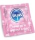SKINS - PRESERVATIVOS PREMIUM SABOR CHICLE PACK 4