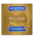 PASANTE - PRESERVATIVOS KING MS LARGOS Y ANCHOS 3 UNIDADES