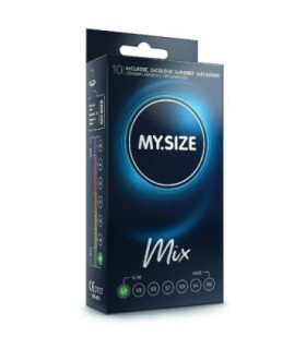 MY SIZE - MIX PRESERVATIVOS 47 MM 10 UNIDADES