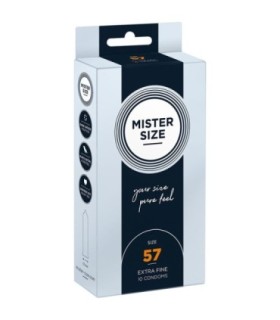 MISTER SIZE - PRESERVATIVOS TALLA L 57 MM (10 UNIDADES)