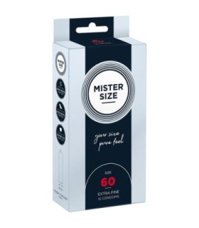 MISTER SIZE - PRESERVATIVOS TALLA XL 60 MM (10 UNIDADES)