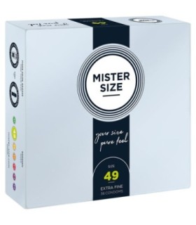 MISTER SIZE - PRESERVATIVOS TALLA S 49 MM (36 UNIDADES)