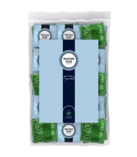 MISTER SIZE - PRESERVATIVOS TALLA XS 47 MM (100 UNIDADES)