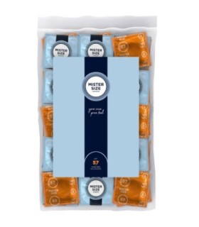 MISTER SIZE - PRESERVATIVOS TALLA L 57 MM (100 UNIDADES)