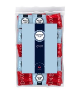 MISTER SIZE - PRESERVATIVOS TALLA XL 60 MM (100 UNIDADES)