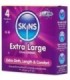 SKINS - TAMAÑO XL PRESERVATIVOS PREMIUM PACK 4