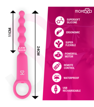 MORESSA - RONIE POTENTE ROSARIO ANAL CONTROL REMOTO  ROSA