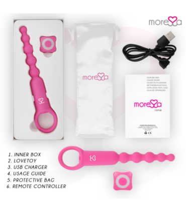 MORESSA - RONIE POTENTE ROSARIO ANAL CONTROL REMOTO  ROSA