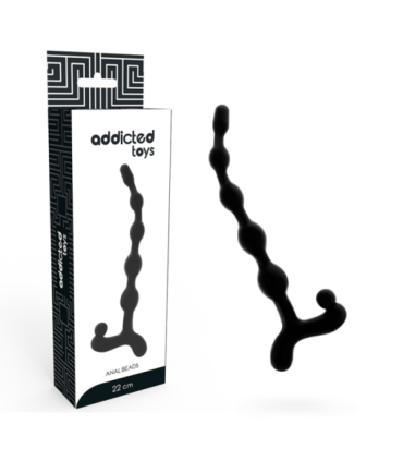 ADDICTED TOYS - BOLAS ANALES 22 CM NEGRO