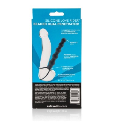 CALEXOTICS - BEADED DUAL PENETRATOR PENETRADOR DOBLE