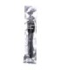 ALL BLACK - DUCHA ANAL HINCHABLE SILICONA 27 CM