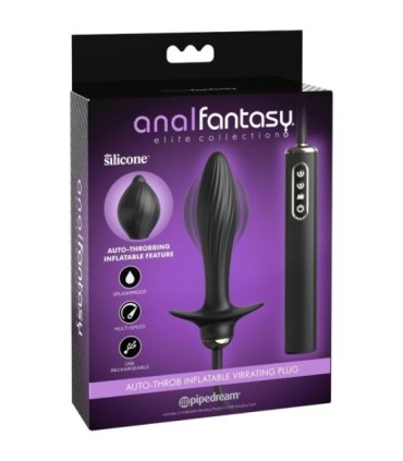 ANAL FANTASY ELITE COLLECTION - PLUG INFLABLE & VIBRADOR AUTO-THROB