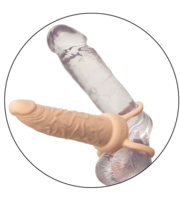 CALEXOTICS - PERFORMANCE MAXX DOBLE PENETRADOR RECARGABLE PIEL CLARO