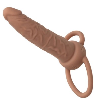 CALEXOTICS - PERFORMANCE MAXX DOBLE PENETRADOR RECARGABLE PIEL MORENO