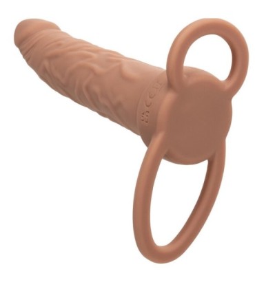 CALEXOTICS - PERFORMANCE MAXX DOBLE PENETRADOR RECARGABLE PIEL MORENO