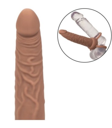 CALEXOTICS - PERFORMANCE MAXX DOBLE PENETRADOR RECARGABLE PIEL MORENO