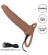 CALEXOTICS - PERFORMANCE MAXX DOBLE PENETRADOR RECARGABLE PIEL MORENO