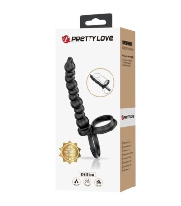 PRETTY LOVE - DILLION ANILLO PENE PARA DONLE PENETACIÓN NEGRO