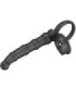 PRETTY LOVE - TATUM ANILLO VIBRADOR PENE CON PLUG 10 VIBRACIONES NEGRO