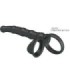 PRETTY LOVE - TATUM ANILLO VIBRADOR PENE CON PLUG 10 VIBRACIONES NEGRO