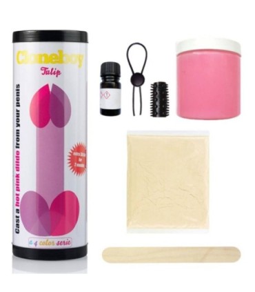CLONEBOY - DILDO TULIP ROSA INTENSO