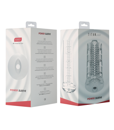 KIIROO - TITAN FUNDA MASTURBADOR POWER + RENDIMIENTO