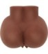 ACT - BIG ASS MASTURBADOR REALISTA CON VIBRADOR MARRÓN