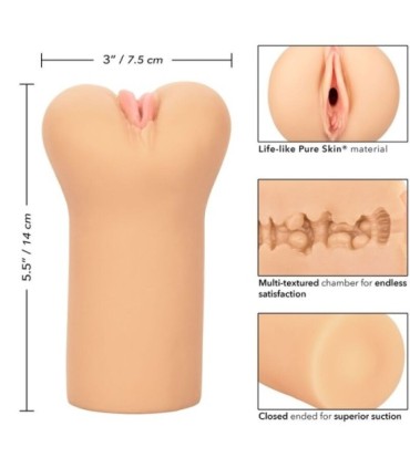 CALEXOTICS - BOUNDLESS VULVA MASTURBADOR TONO LIGHT
