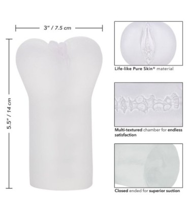 CALEXOTICS - BOUNDLESS VULVA MASTURBADOR TRANSPARENTE