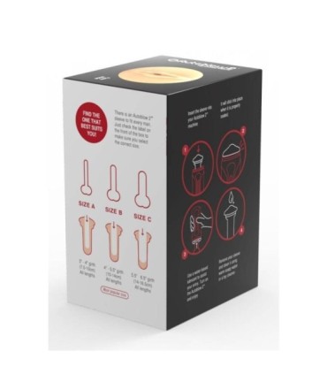 AUTOBLOW - MANGA VAGINA 2+ TAMAÑO C