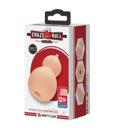CRAZY BULL - CALABASH MASTUBADOR EN FORMA DE PECHO