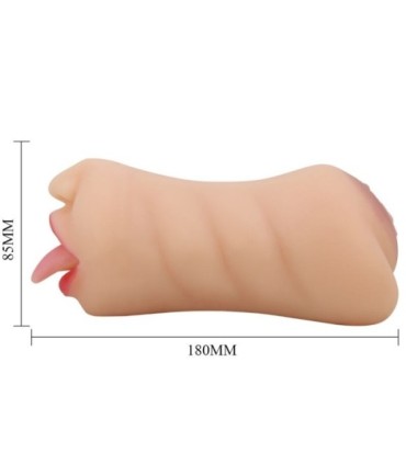 CRAZY BULL - SARAH MASTUBADOR EN FORMA DE VAGINA DOBLE ENTRADA