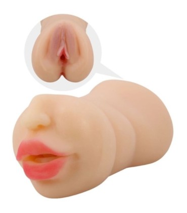 CRAZY BULL - ZOEY MASTUBADOR EN FORMA DE VAGINA DOBLE ENTRADA