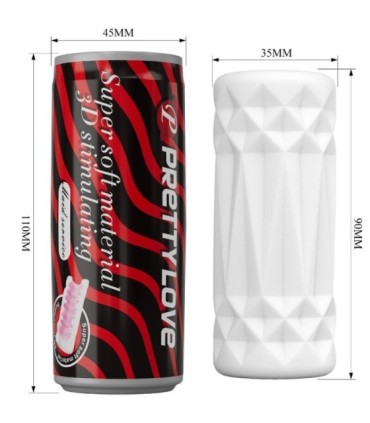 PRETTY LOVE - LATA ESTIMULADOR 3D MODELO 1