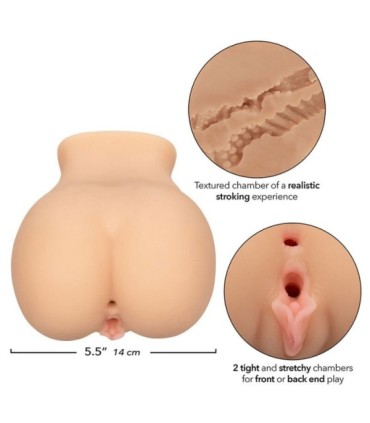 CALEXOTICS - THE FARMERS DAUGHTER DOBLE MASTURBADOR REALÍSTICO NATURAL