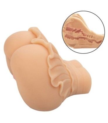 CALEXOTICS - THE PEEP SHOW GIRL DOBLE MASTURBADOR REALÍSTICO NATURAL