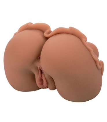 CALEXOTICS - THE HOMECOMING QUEEN DOBLE MASTURBADOR REALÍSTICO CARAMELO