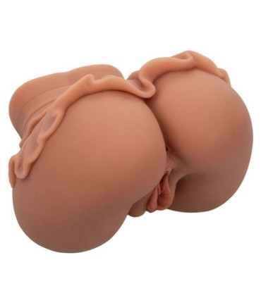 CALEXOTICS - THE HOMECOMING QUEEN DOBLE MASTURBADOR REALÍSTICO CARAMELO