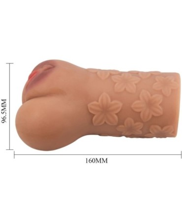 CRAZY BULL - SCARLET VAGINA Y ANO DISEÑO CON FLORES NATURAL