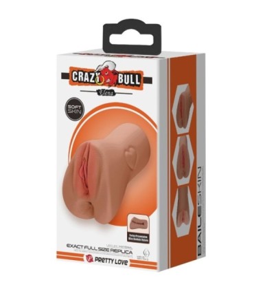 CRAZY BULL - SCARLET VAGINA Y ANO DISEÑO CON UN CORAZÓN NATURAL