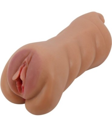 CRAZY BULL - SARAH MASTURBADOR DOBLE BOCA & VAGINA NATURAL