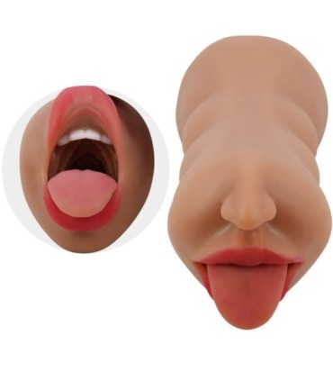 CRAZY BULL - SARAH MASTURBADOR DOBLE BOCA & VAGINA NATURAL